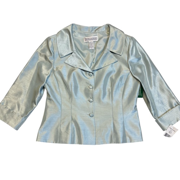 Jessica Howard NWT - Women’s 2pc Skirt/Blazer Set Beaded/Embroidered Sz. 14 - Picture 4 of 8